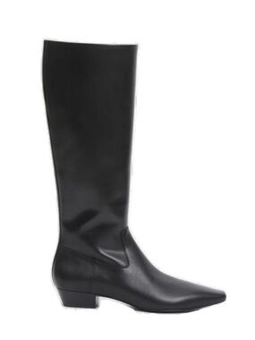 SIMKHAI - LOWEN LEATHER BOOT IN BLACK